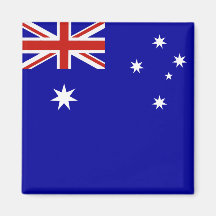 Australian flag fridge magnets