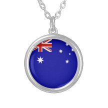 Australian flag necklaces
