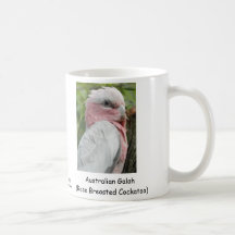 Australian Galah (Rose Breasted Cockatoo) Coffee Mugs