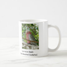 Australian Galah (Rose Breasted Cockatoo) Coffee Mug