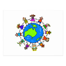 Australian Kids Postcard
