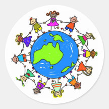 Australian Kids Sticker