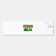 Australian Ninja Bumper Sticker