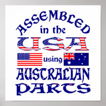 Australian Parts (W) Posters