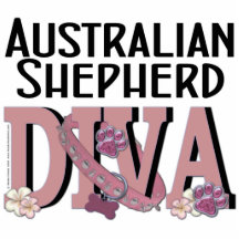 Australian Shepherd DIVA Photo Sculpture