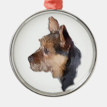 Australian Terrier Love Is Ornaments