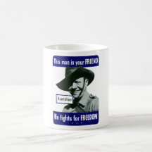Australian -- This Man Is Your Friend Mugs