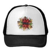 Australian Wildflowers - Sturt Desert Pea Hat