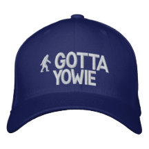 Australian Yowie Bigfoot Embroidered Baseball Caps