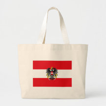 Austria Flag Tote Bag