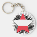 Austria Star Key Chain
