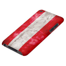 Austrian Flag Barely There iPod Case