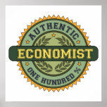 Authentic Economist Poster
