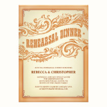 Authentic Old Western Rehearsal Dinner Invitation invitations