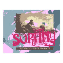 Authentic Surfing T shirts and Gifts Postcard