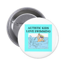autism autistic kids love swimming pin