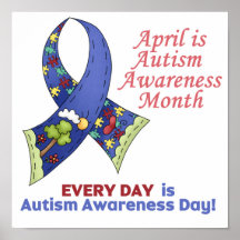 Autism Awareness April and Every Day Print