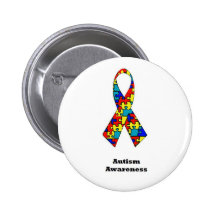 Autism Awareness Button