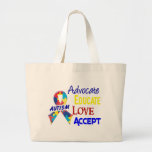 Autism Awareness Canvas Bag