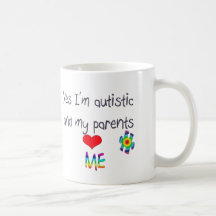 Autism awareness coffee mug
