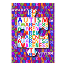 Autism Awareness Custom Announcement