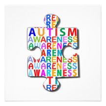 Autism Awareness Custom Invite