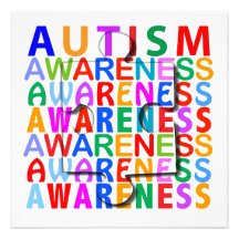 Autism Awareness Custom Invites