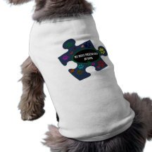Autism Awareness dog shirt