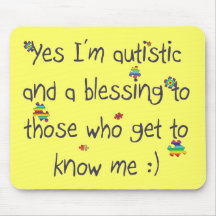 Autism awareness mouse mat