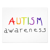 Autism Awareness Personalized Invitations
