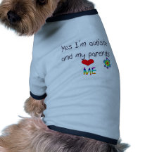 Autism awareness pet shirt