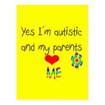 Autism awareness post cards
