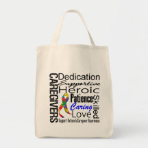 Autism Caregivers Collage Bags