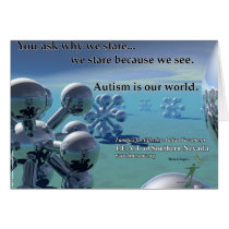 Autism is our World cards cards