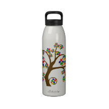 Autism Tree of Life Drinking Bottles