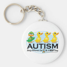 Autism Ugly Duckling Keychains