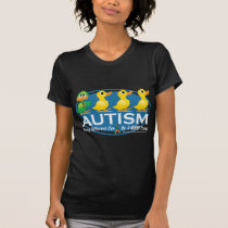 Autism Ugly Duckling t-shirts