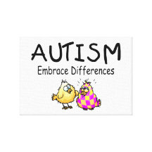 Autism Wrapped Canvas Gallery Wrapped Canvas