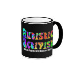 Autistic Activist (Colour) Mugs