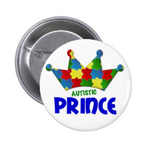 Autistic Prince 1 AUTISM Button