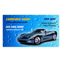 Auto Detailing Business Card
