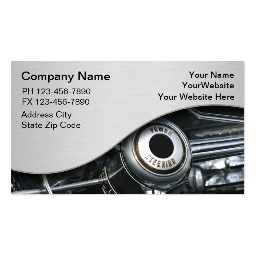Auto Repair Business Cards