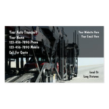 Auto Transport Business Cards