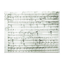 Autograph score of 'Fragment aus dem Canvas Prints