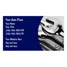 Automotive Business Cards