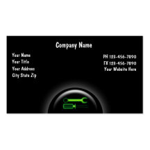 Automotive Business Cards