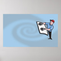 Automotive Glass Installer Posters