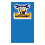 automotive mechanic spanner wrench business card