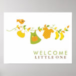 Autumn Baby Shower Sign Posters