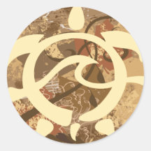 Autumn-BG-Turtle Stickers